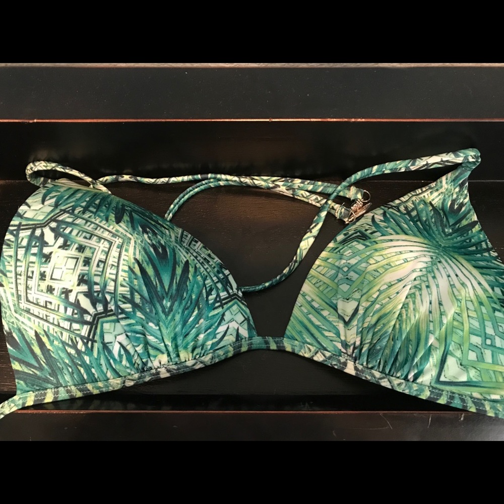 H & M Hawaiian bikini top.